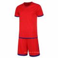 2017 новый пустой мужские футбол Джерси футбол униформа короткий рукав напечатаны логотип